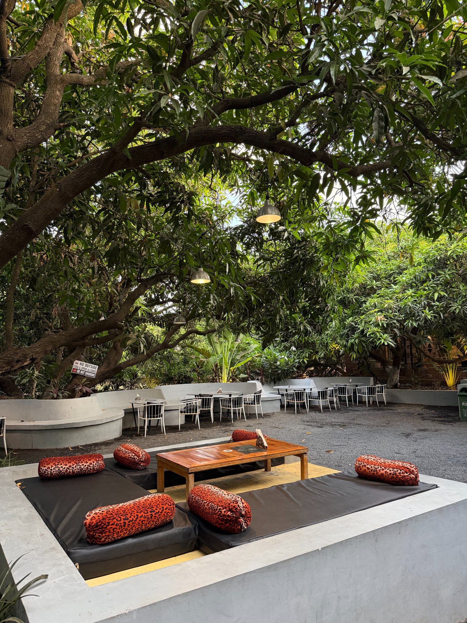 Outdoor seating